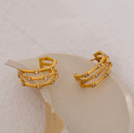 Load image into Gallery viewer, Emily Hoop Earrings