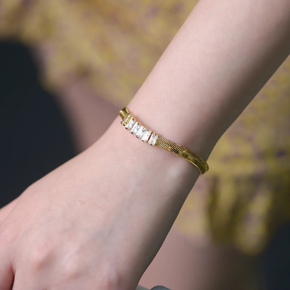 Gloria 18k Gold Plated Bracelet
