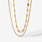 Load image into Gallery viewer, Celest Double Chain Necklace
